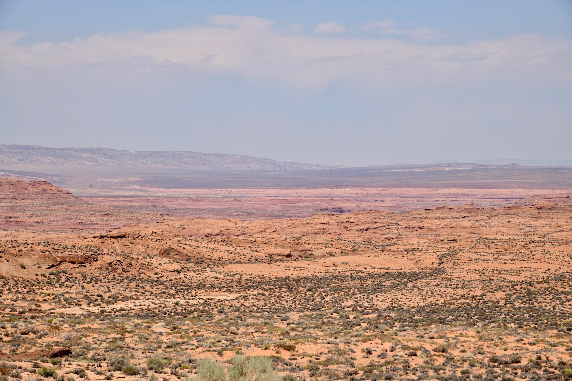 Arizona desert at noon