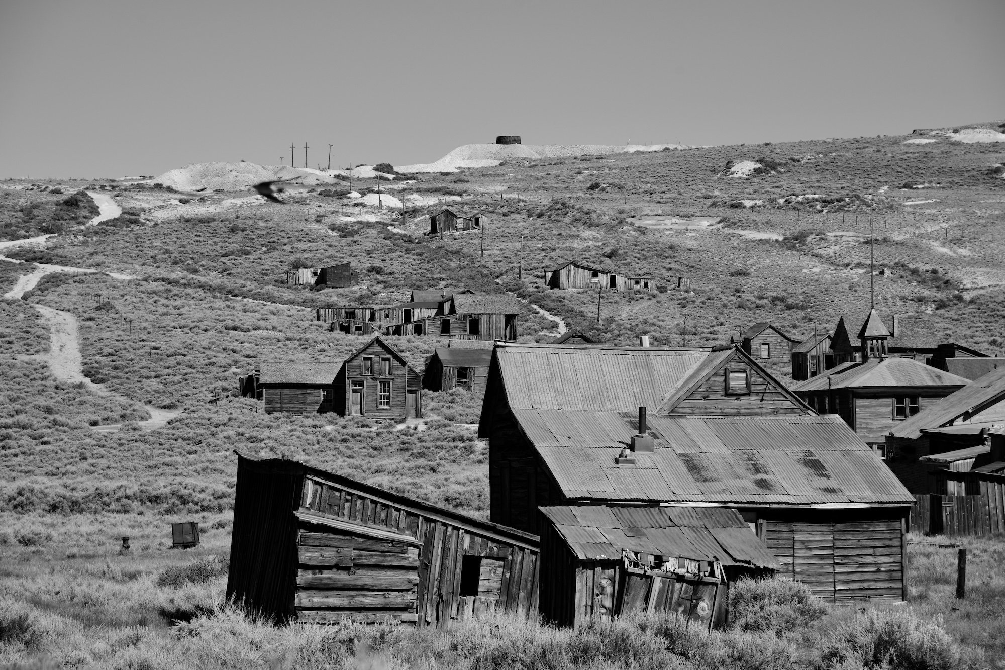 Old silver mining town
