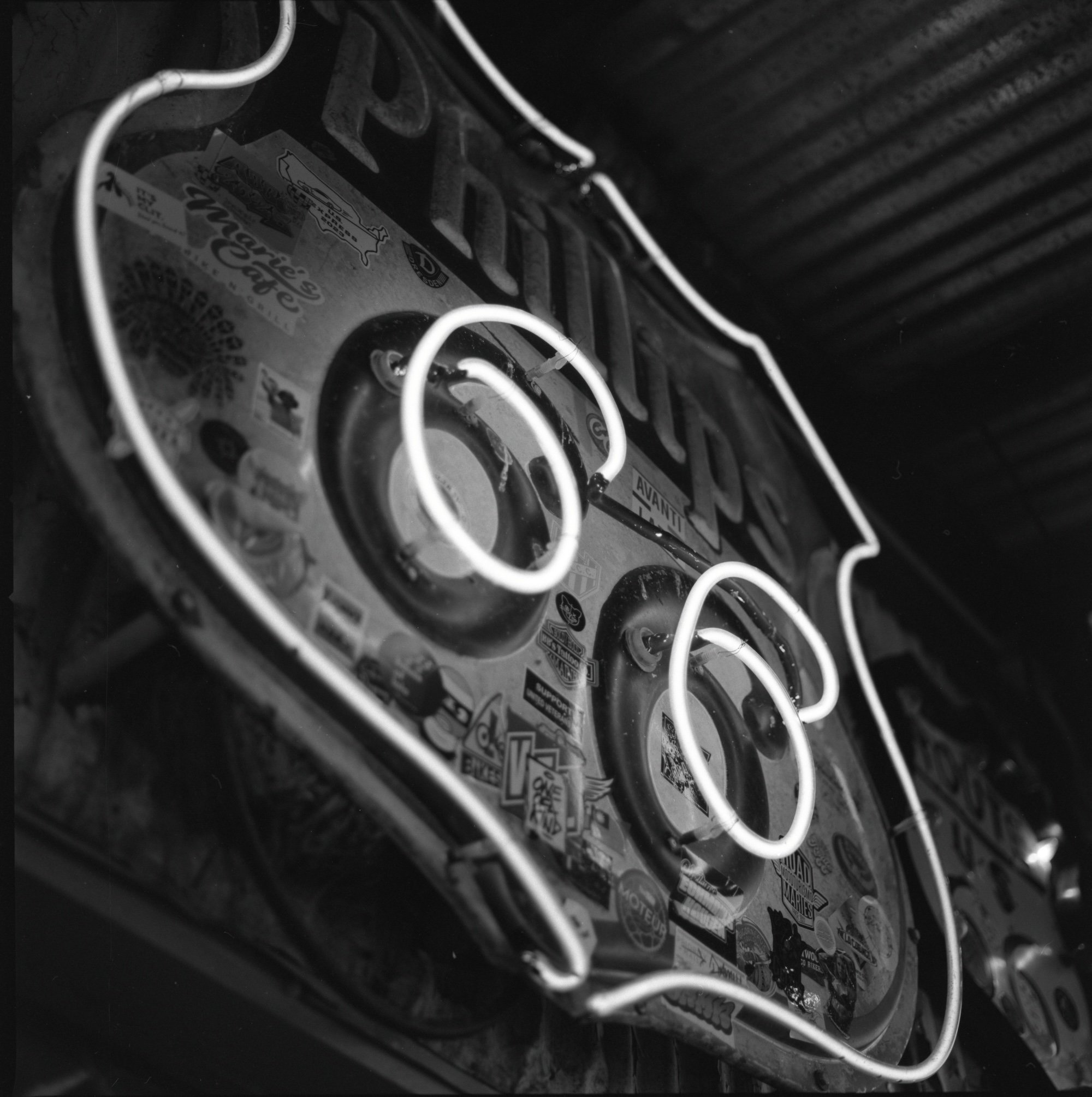 Phillips 66 neon sign